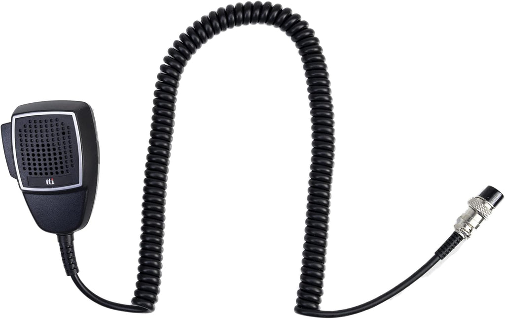 TTi AMC-5011N Mikrofon mit 4 Pins für TTi Radiosender + Sticky Pad Blau