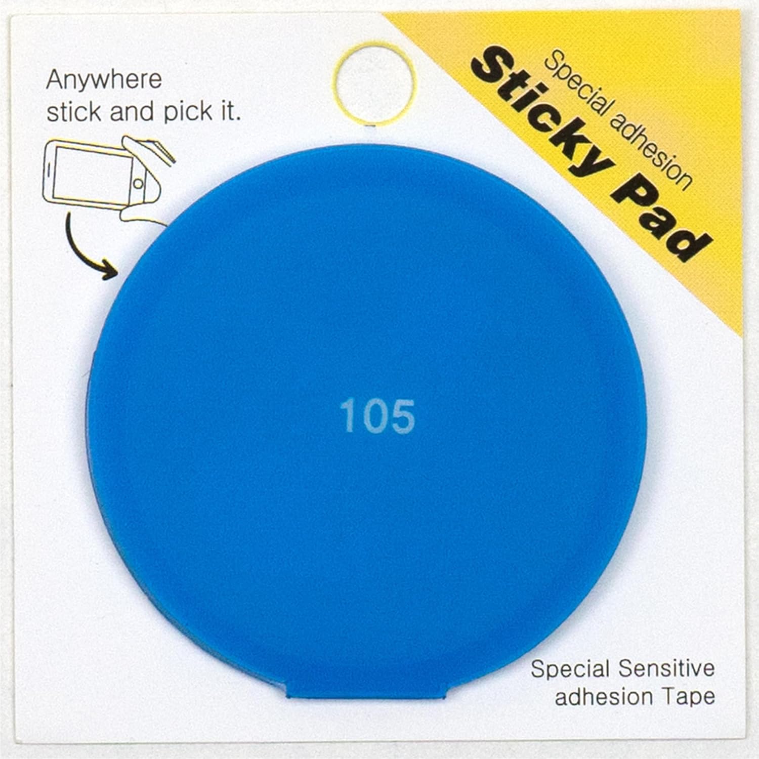 TTi AMC-5011N Mikrofon mit 4 Pins für TTi Radiosender + Sticky Pad Blau